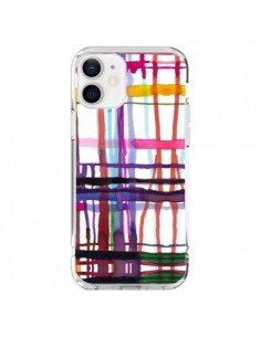 Coque iPhone 12 et 12 Pro Little Textured Dots Pink -...