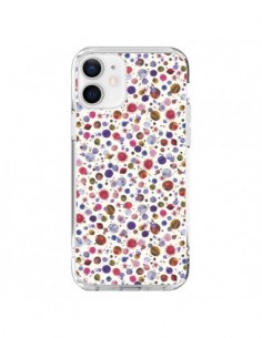 Coque iPhone 12 et 12 Pro Peonies Pink - Ninola Design