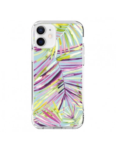 Cover iPhone 12 e 12 Pro Fiori Tropicali Multicolore - Ninola Design