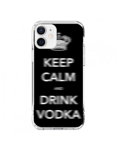Coque iPhone 12 et 12 Pro Keep Calm and Drink Vodka - Nico