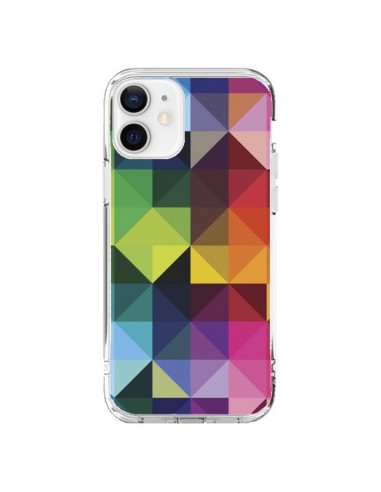 Coque iPhone 12 et 12 Pro Polygone - Nico