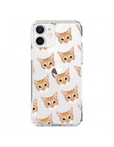 iPhone 12 and 12 Pro Case Cat Beige Clear - Pet Friendly