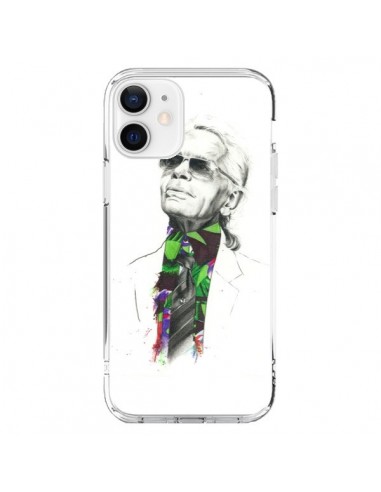 Cover iPhone 12 e 12 Pro Karl Lagerfeld Fashion Designer Moda - Percy