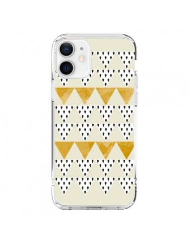 Coque iPhone 12 et 12 Pro Triangles Or Garland Gold - Pura Vida