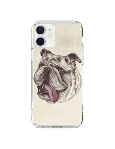 Coque iPhone 12 et 12 Pro Chien Bulldog - Rachel Caldwell