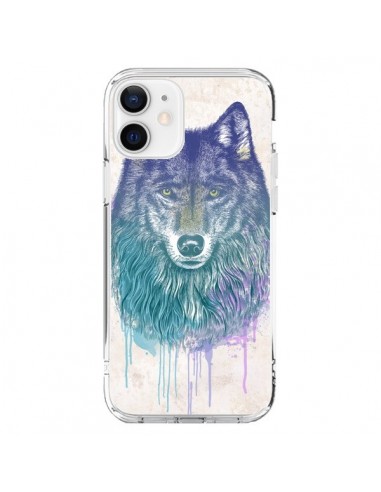 Coque iPhone 12 et 12 Pro Loup - Rachel Caldwell