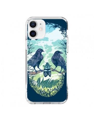 Coque iPhone 12 et 12 Pro Tête de Mort Nature - Rachel Caldwell