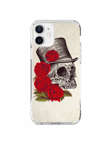 Cover iPhone 12 e 12 Pro Gentleman Teschio - Rachel Caldwell