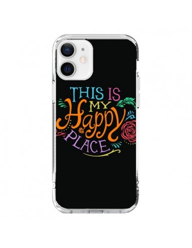 Cover iPhone 12 e 12 Pro This is my Happy Place - Rachel Caldwell