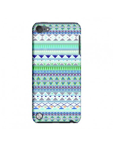 Coque Chenoa Bleu Azteque pour iPod Touch 5 - Monica Martinez