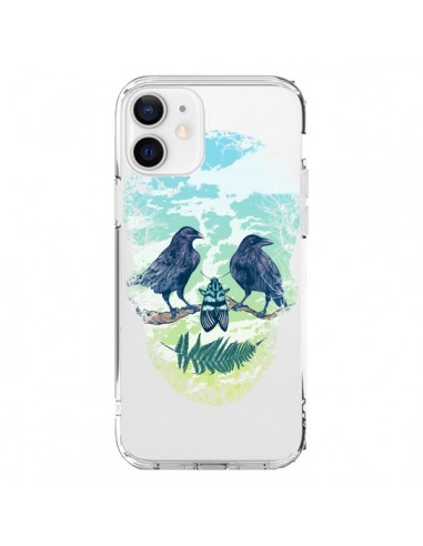 iPhone 12 and 12 Pro Case Skull Nature Clear - Rachel Caldwell