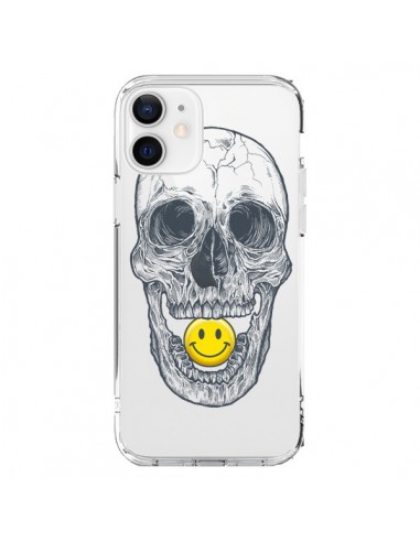 iPhone 12 and 12 Pro Case Skull Smile Clear - Rachel Caldwell