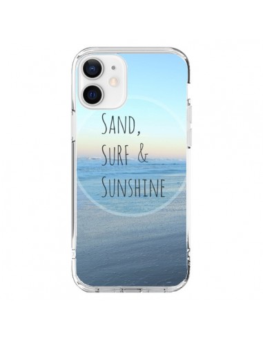 Coque iPhone 12 et 12 Pro Sand, Surf and Sunshine - R Delean