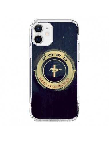 Coque iPhone 12 et 12 Pro Ford Mustang Voiture - R Delean