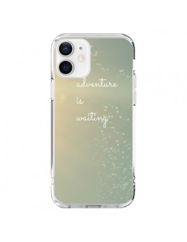 Coque iPhone 12 et 12 Pro Adventure is waiting Coeoeurs - R Delean