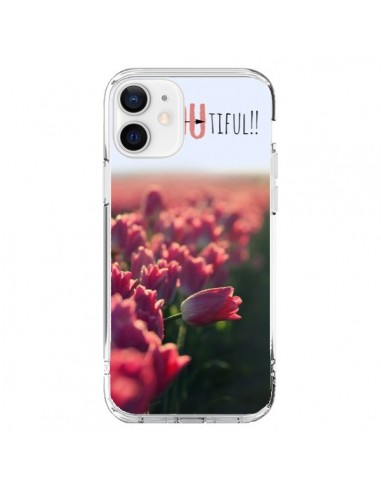 iPhone 12 and 12 Pro Case Be you Tiful Tulips - R Delean