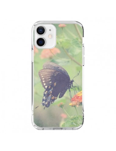 Coque iPhone 12 et 12 Pro Papillon Butterfly - R Delean