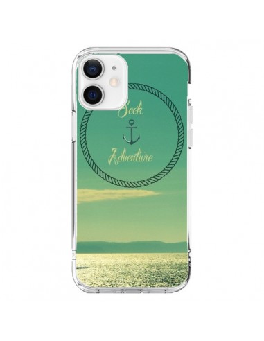 Coque iPhone 12 et 12 Pro See Adventure Aventure Ancre Navire Bateau - R Delean