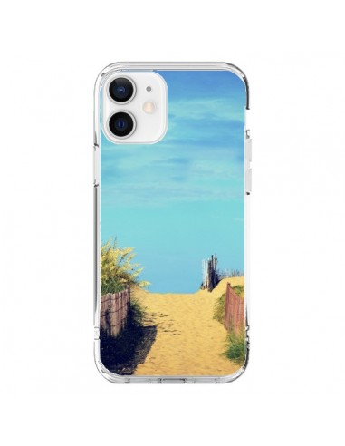 Coque iPhone 12 et 12 Pro Plage Beach Sand Sable - R Delean