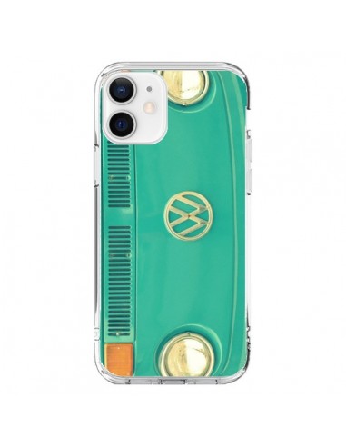 Coque iPhone 12 et 12 Pro Groovy Van Hippie VW - R Delean