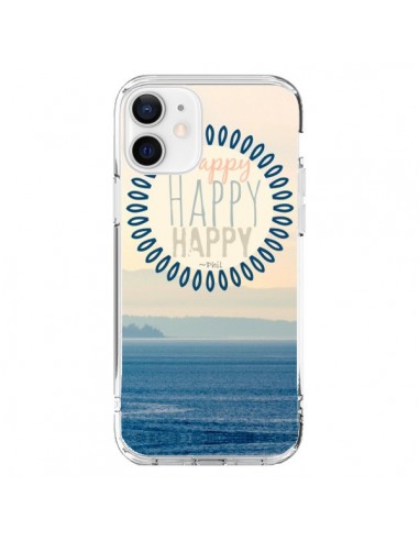 Coque iPhone 12 et 12 Pro Happy Day Mer Ocean Sable Plage Paysage - R Delean