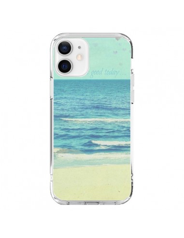 iPhone 12 and 12 Pro Case Life good day Sea Ocean Sand Beach Landscape - R Delean