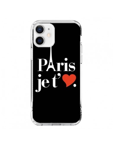 Coque iPhone 12 et 12 Pro Paris je t'aime - Rex Lambo