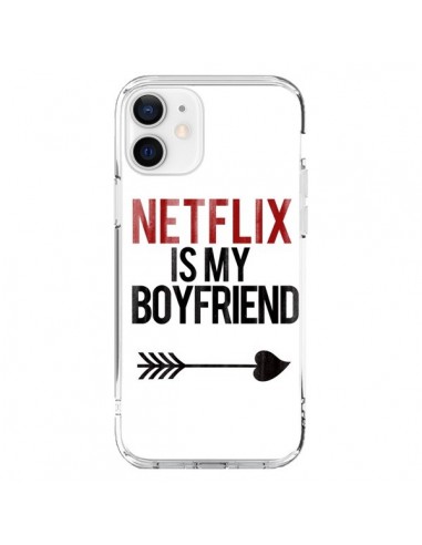Coque iPhone 12 et 12 Pro Netflix is my Boyfriend - Rex Lambo