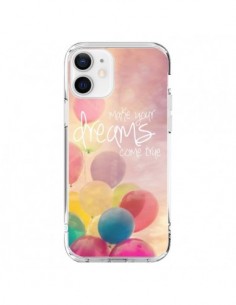 Coque iPhone 12 et 12 Pro Make your dreams come true -...