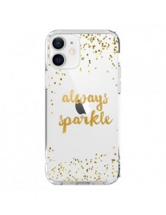 Coque iPhone 12 et 12 Pro Always Sparkle, Brille Toujours...