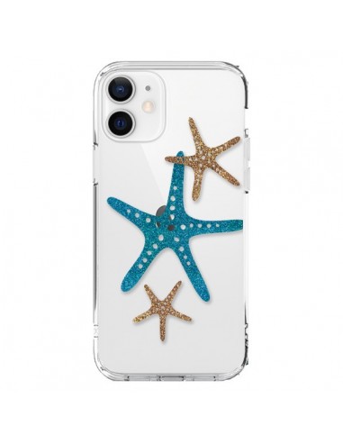 Coque iPhone 12 et 12 Pro Etoile de Mer Starfish Transparente - Sylvia Cook