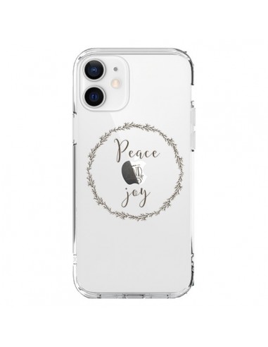 iPhone 12 and 12 Pro Case Peace and Joy Clear - Sylvia Cook