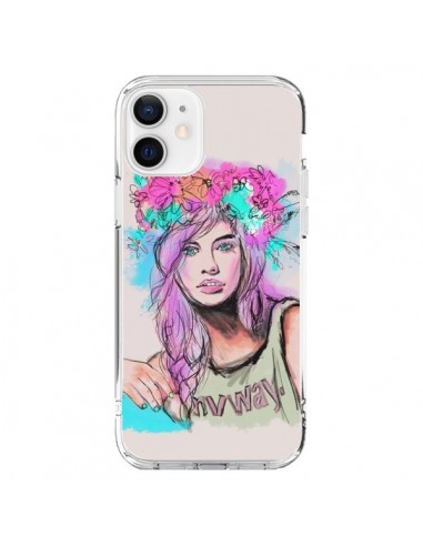 Coque iPhone 12 et 12 Pro Femme Mannequin Barbara Palvin - Sara Eshak