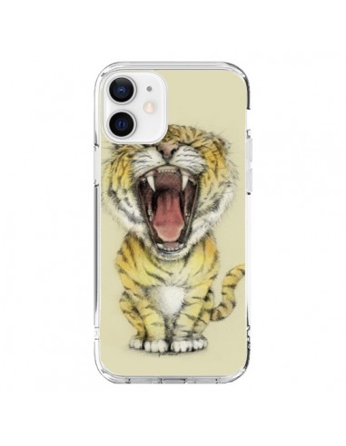 Coque iPhone 12 et 12 Pro Lion Rawr - Tipsy Eyes