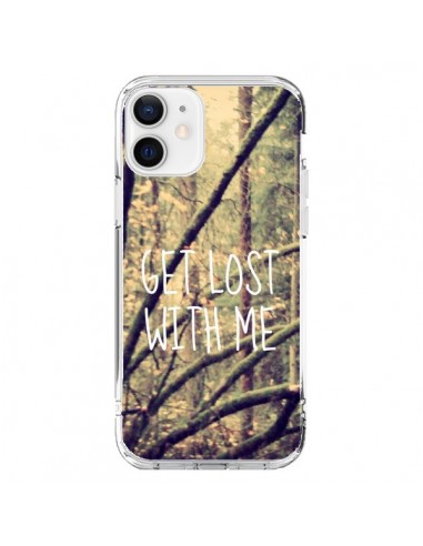 Coque iPhone 12 et 12 Pro Get lost with me foret - Tara Yarte