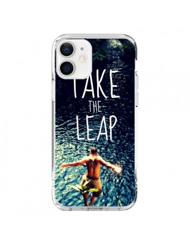 Coque iPhone 12 et 12 Pro Take the leap Saut - Tara Yarte