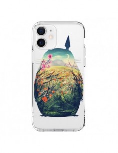Cover iPhone 12 e 12 Pro Totoro Manga Comico Trasparente...