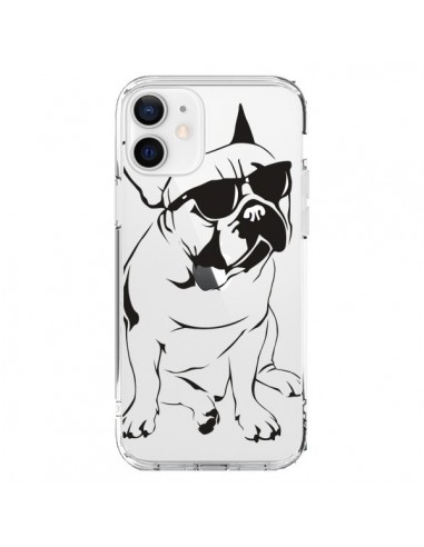 Coque iPhone 12 et 12 Pro Chien Bulldog Dog Transparente - Yohan B.