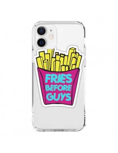 Cover iPhone 12 e 12 Pro Fries Before Guys Patatine Fritte Trasparente - Yohan B.