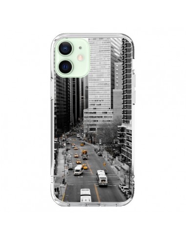 Cover iPhone 12 Mini New York Bianco e Nero - Anaëlle François