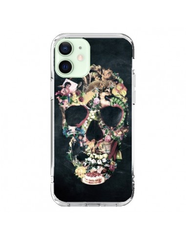 Coque iPhone 12 Mini Skull Vintage Tête de Mort - Ali Gulec