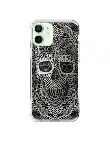 Coque iPhone 12 Mini Skull Lace Tête de Mort - Ali Gulec