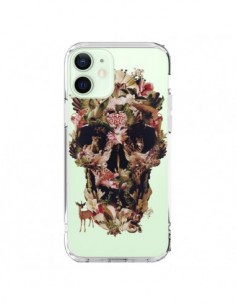 Coque iPhone 12 Mini Jungle Skull Tête de Mort...
