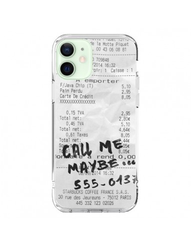 Coque iPhone 12 Mini Call me maybe - Benoit Bargeton