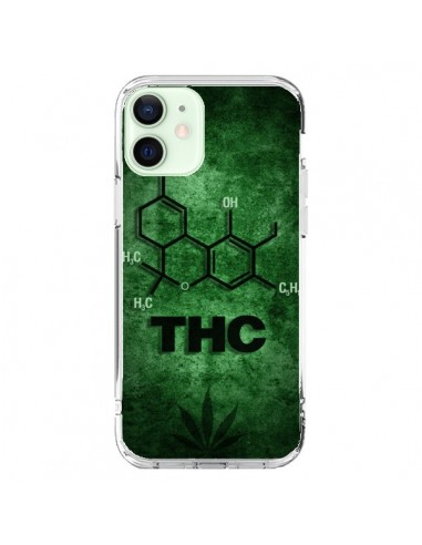 Coque iPhone 12 Mini THC Molécule - Bertrand Carriere