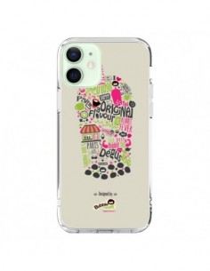 Cover iPhone 12 Mini Bubble Fever Originale Beige -...