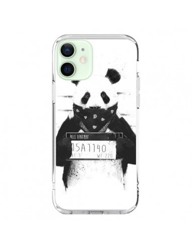 Coque iPhone 12 Mini Bad Panda Prison - Balazs Solti