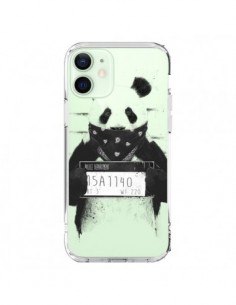 iPhone 12 Mini Case Panda Bad Clear - Balazs Solti