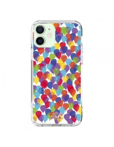 Coque iPhone 12 Mini Ballons La Haut - Enilec