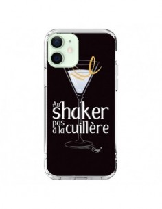 Coque iPhone 12 Mini Au shaker pas à la cuillère Cocktail...